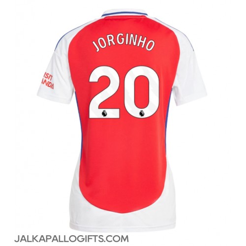 Arsenal Jorginho Frello #20 Kotipaita Naiset 2024-25 Lyhythihainen